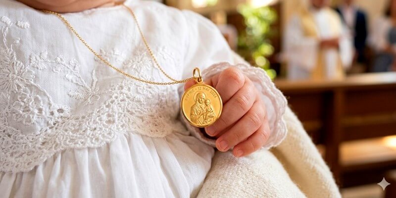 médaille de baptême
